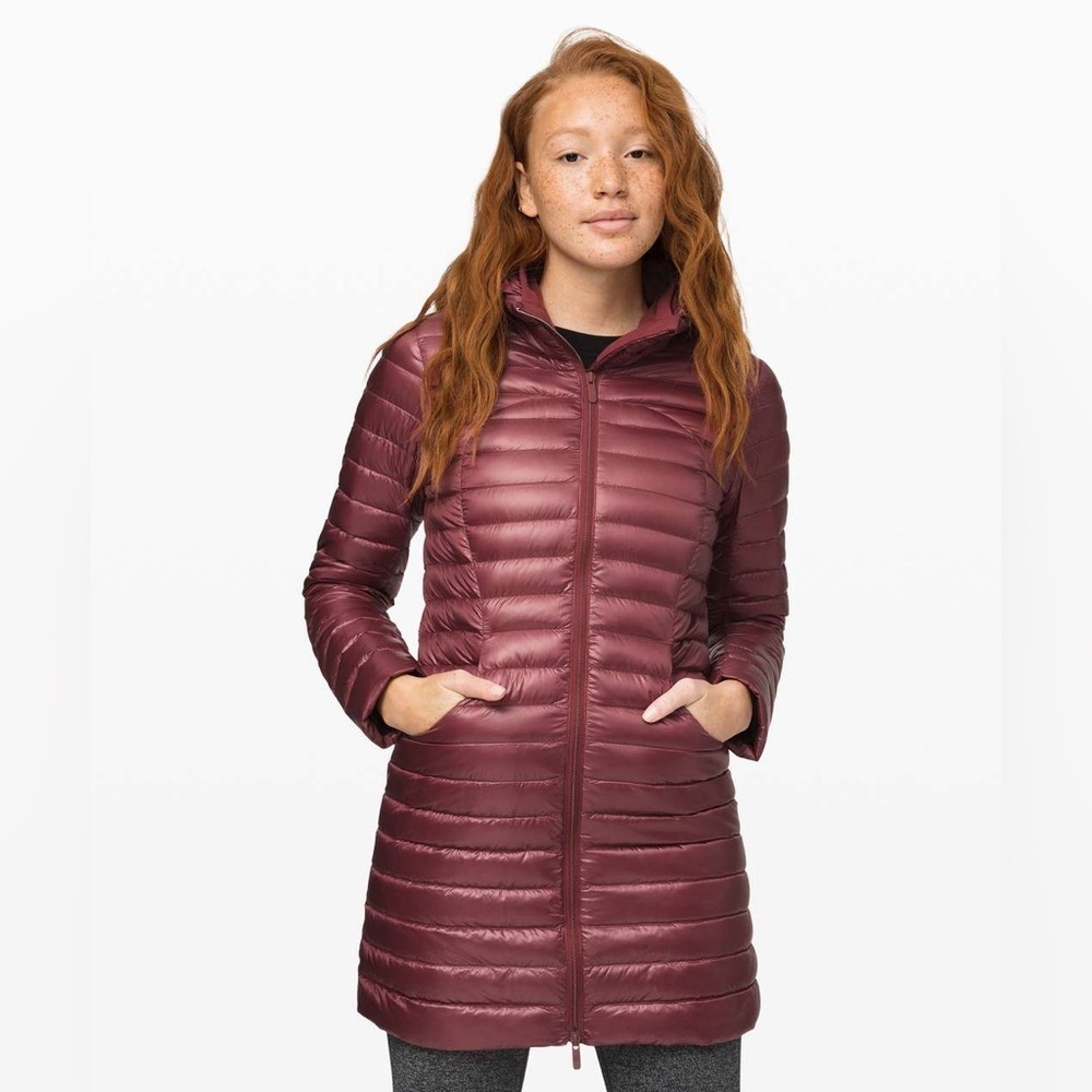 Lululemon Pack It Down Long Jacket- Down Filled Winter Jacket- Size 6
